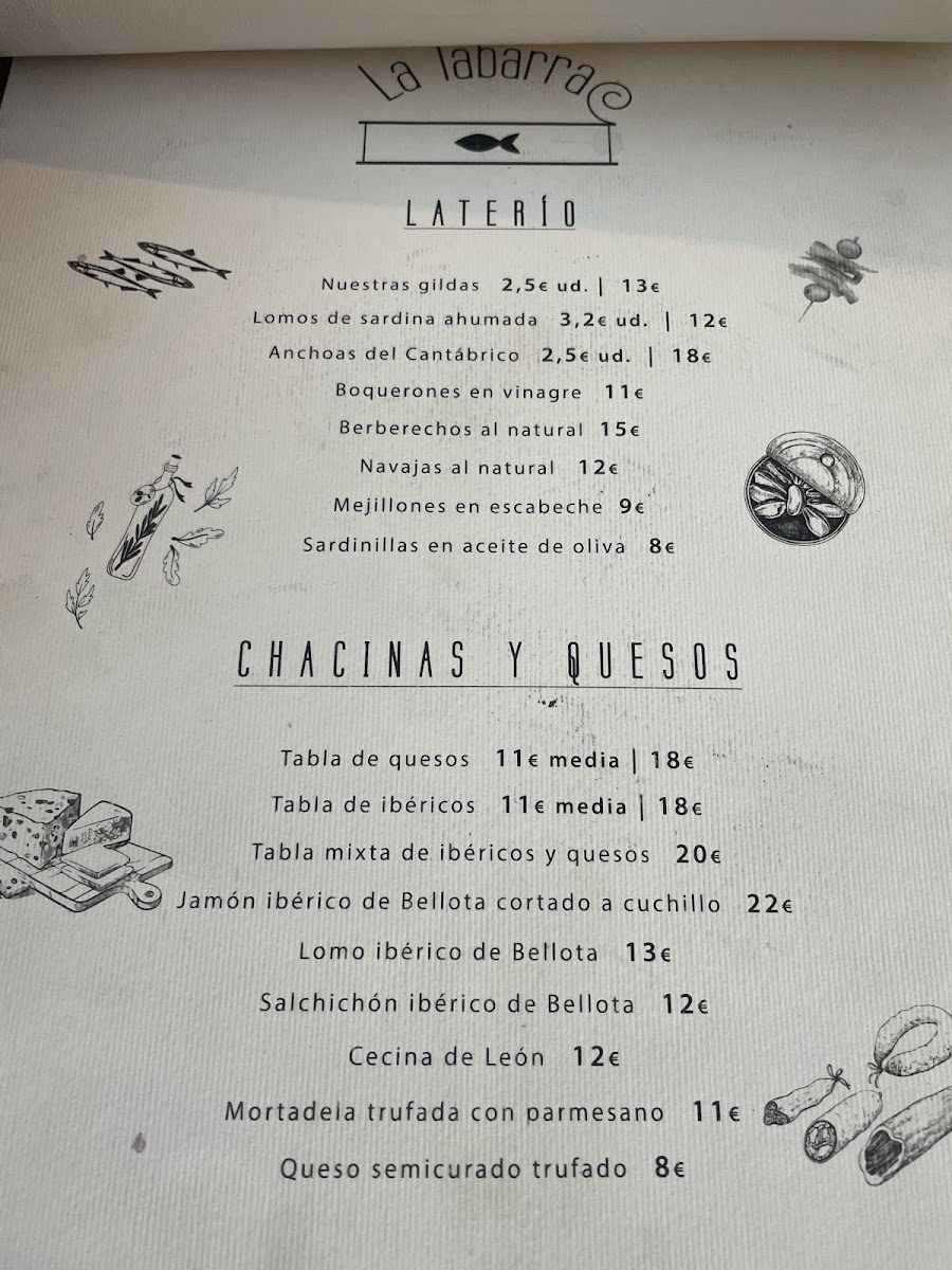 Menu La Tabarra Madrid-4